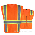 high reflective work customized safety mesh vest